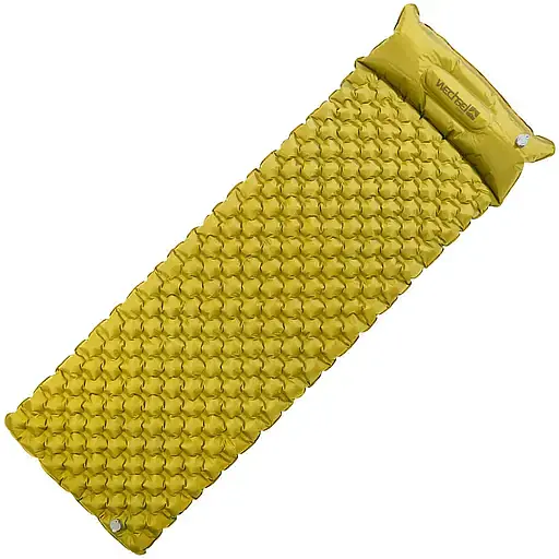 Коврик надувной Wechsel Coreo Double-Tube TL салатово-серый (233122) - фото 1