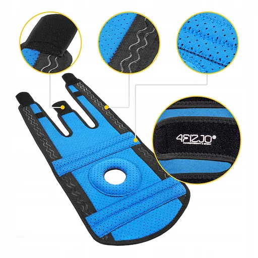 Фіксатор (бандаж) для коліна 4FIZJO універсальний 1 шт 4FJ0481 (P-5907739318152) - фото 12