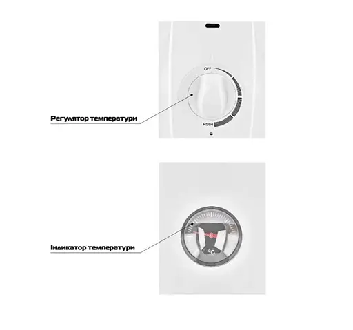 Водонагреватель Mixxus EWH-07080 ROUND WET 80 л, 1.5 кВт, мокрый ТЭН, вертикальный, цилиндрический, белый (WH0602) - фото 3