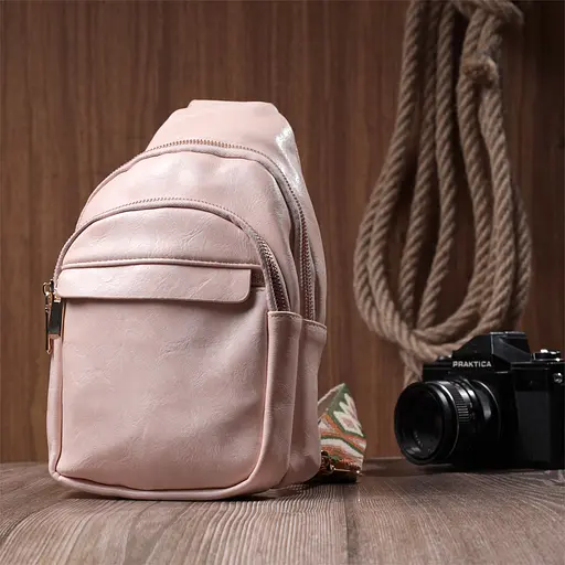 Компактная женская сумка Vintage с одним плечевым ремнем из гладкой экокожи 16х25х6.5 см sum0026943 - фото 10