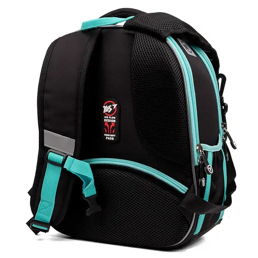 Рюкзак шкільний каркасний Yes Robohero H-100 - фото 5