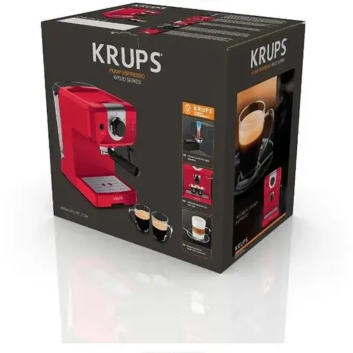 Кофеварка рожковая Krups Opio XP320530 - фото 3