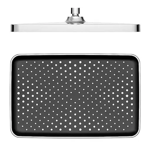 Душова система Dusel Pour Chrome Smart з підсвіткою (245307000), Хром - фото 2