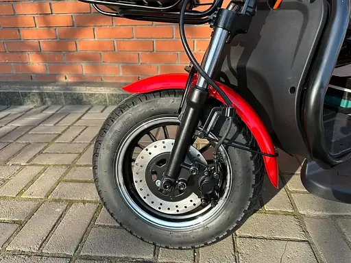 Електроскутер Триколісний Corso Logan (1200W 72V/23Ah) Червоний - фото 8