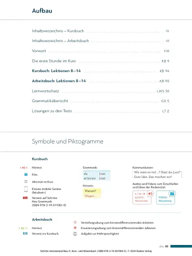 Schritte international Neu 4. Kursbuch und Arbeitsbuch - фото 2