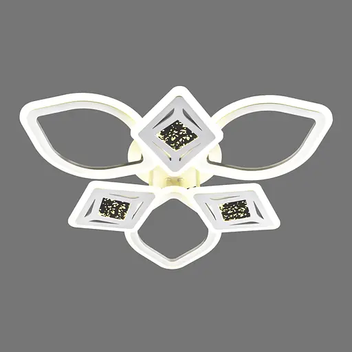 Люстра светодиодная Valeso V 2134-3 3C WH с пультом - фото 2