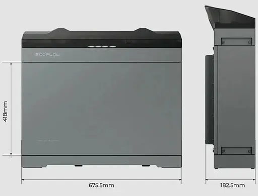 Блок подключения батарей к инвертору EcoFlow Power Ocean (BaseJunction Box-P3-10kW-DE) - фото 2