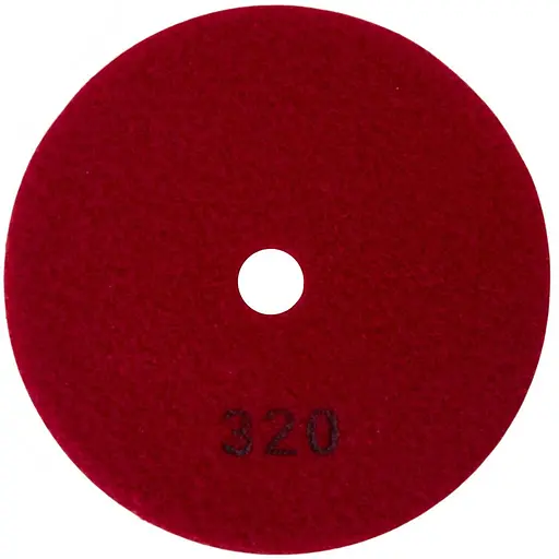 Круг алмазний Alloid Building Tools шліфувальний на липучці 125 мм зерно 320 (DD-125320) - фото 1