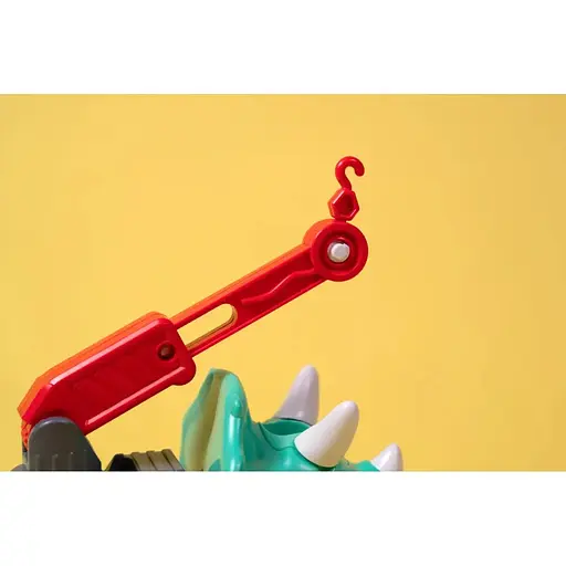 Машинка-конструктор Otamanko Трицератопс кран Голубой/красный - фото 7