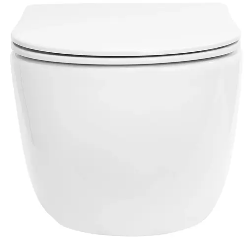 Подвесной унитаз Rea Olivier white REA-C6509, Белый - фото 2