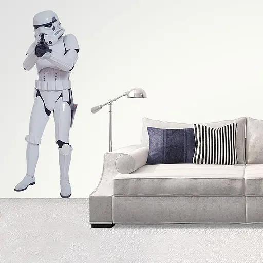 Наклейки інтер'єрні Star Wars Storm Trooper (Зоряні війни Штурмовик) 100 х 70 см - фото 3