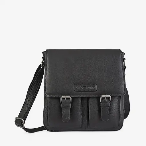 Кожаная мужская сумка через плечо Hill Burry sum0026699 - фото 1