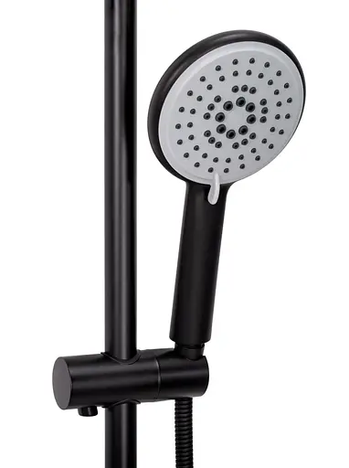 Душова система Rea Verso Black з виливом REA-P9145, Чорний матовий - фото 4