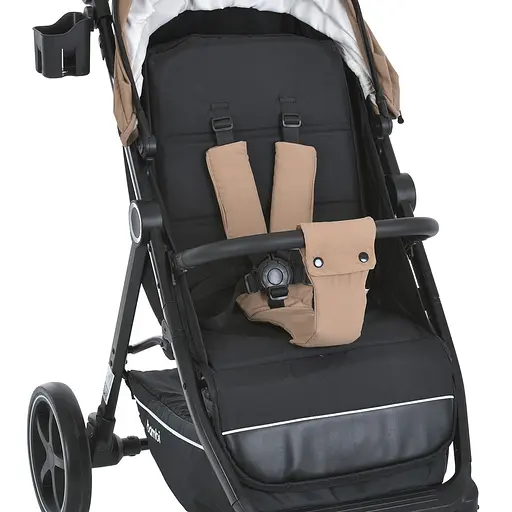 Детская прогулочная коляска-книга Bambi M 5723 Viva Beige Бежева - фото 5