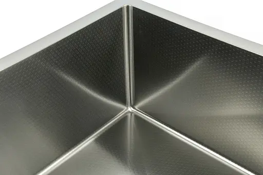 Кухонная мойка черная с декором нержавеющая под столешницу Nett NВS-5045, Черный - фото 3