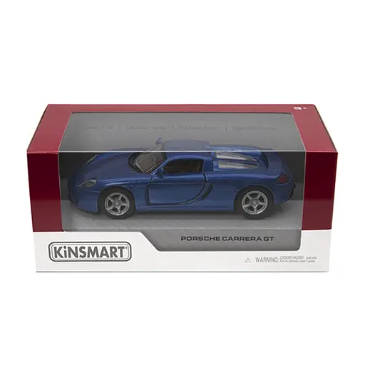 Металева інерційна легкова модель Porsche Carrera GT 5", відкриваються двері (В асортименті) - фото 2