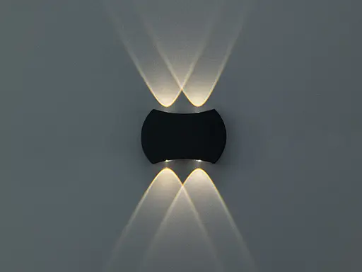 Світильник фасадний LED чорний 1 Вт 1 променя - фото 2