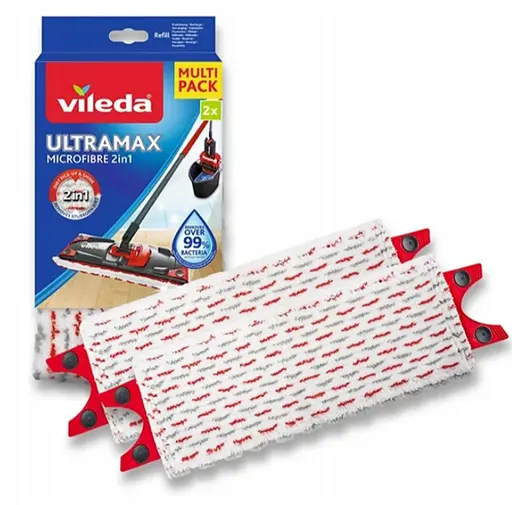 Змінні насадки Vileda 167720 для швабр Ultramax 155737 - фото 1