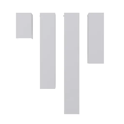 Точковий спот SQ square L 100 PikArt арт. 24140 Білий - фото 3