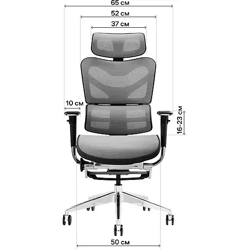 Офисное кресло GT Racer X-702L (W-82), красное (X-702L Red (W-82)) - фото 8