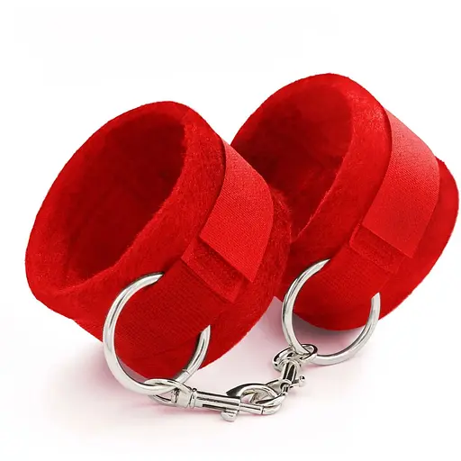 Наручники Crushious Tough Love (червоний)
