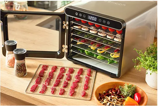 Сушарка для продуктів Sencor SFD7750SS 600 Вт 7 піддонів - фото 8