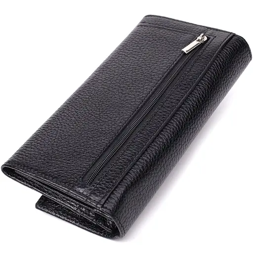 Классический женский кошелек из натуральной кожи Canpellini 18х9.5х2.5 см acs0029664 - фото 2