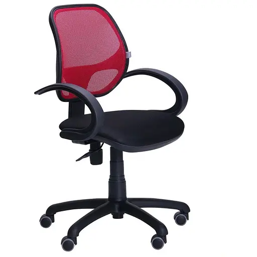 Кресло Байт/АМФ-5 сиденье Неаполь N-20/спинка Сетка красная