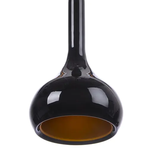 Люстра підвісна Brille для бару E27 60W CH BK (BL-305S/3) - фото 2