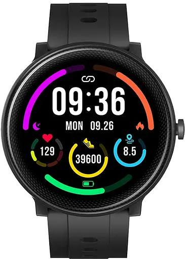 Смарт-часы Kumi GW4A Black (Global) - фото 2