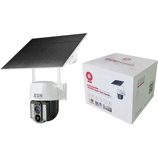IP-камера вулична з акумулятором XON Wi-Fi/4G 8000mAh Solar 1080P SmartCam Білий (MCBSM31VW 4750) - фото 3