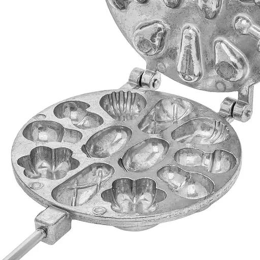 Форма для випічки горішків і печива з начинкою горішниця "Лісове Асорті" зі знімними ручками, RS 86851 - фото 2