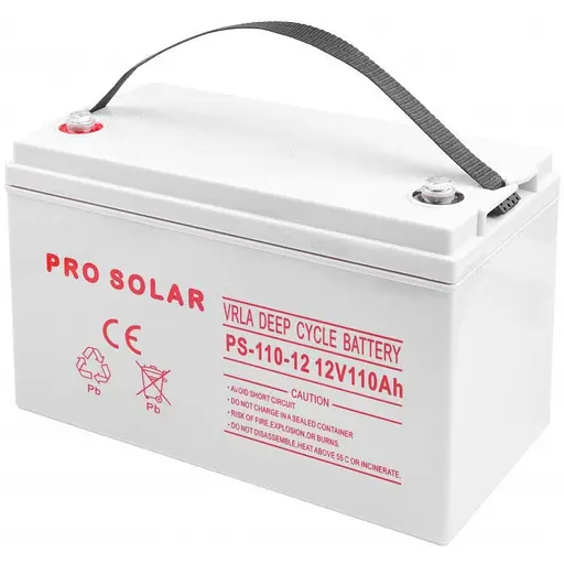 Аккумуляторная батарея Volt Polska Deep Cycle VPRO Solar 12V 110Ah VRLA