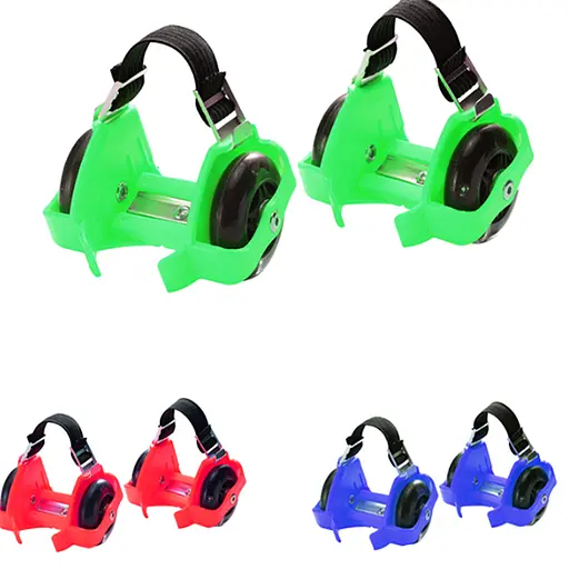 Ковзани на п’ятку, RS-0029, світло, PU колеса 76 мм (В асортименті) - фото 2