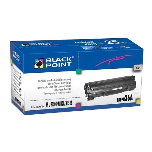Лазерний картридж Black Point для HP CB436A (LBPPH36A)