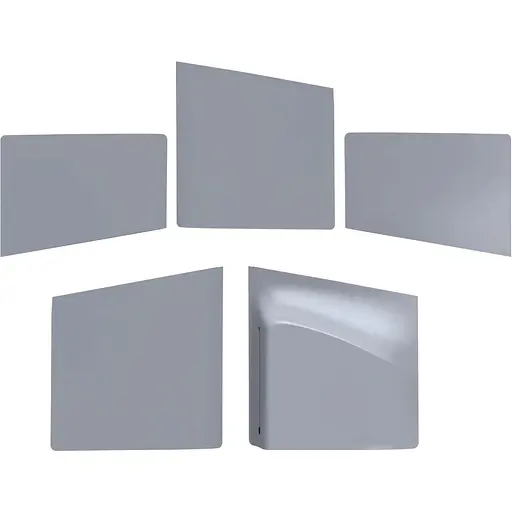 Змінна панель DK Side Shell Panels для PlayStation 5 Pro 30th Anniversary 5in1 Grey [125879] - фото 5