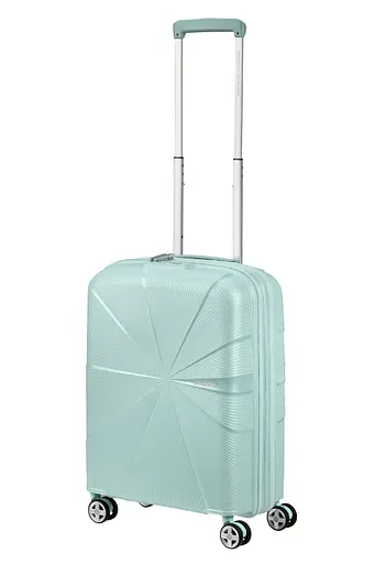 Валіза American Tourister STARVIBE METALLIC SURF BLUE 55х40х20(23) 55 См MD5*21002 - фото 8