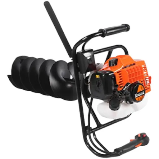 Мотобур GTM AG52H-D 1.46 кВт 2 к.с. (без шнека) - фото 3