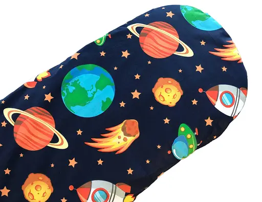 Непромокаемая простынь Moontime в коляску "Космос" - фото 1