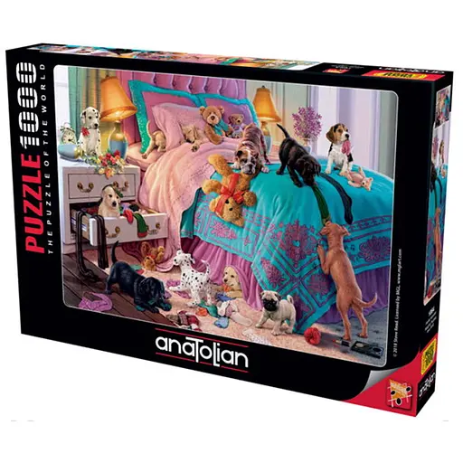 Пазл Anatolian Неслухняні цуценята 1000 ел. (1064) - фото 1