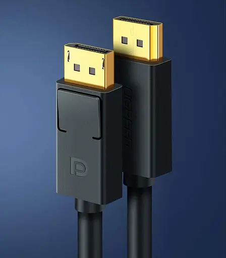 Кабель UGREEN DP Male to Male Cable 1m (Black) - фото 4