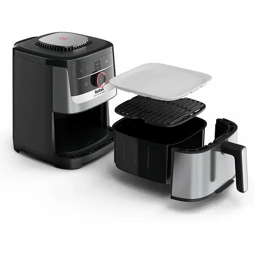 Мультипіч Tefal Easy Fry Silence Smart 1670Вт, чаша 5 л, сірий - фото 2