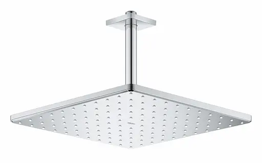 Верхний душ с потолочным кронштейном Grohe Rainshower Mono 26566000, Хром - фото 3