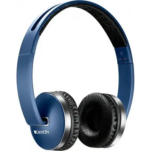 Бездротові Bluetooth навушники Canyon CNS-CBTHS2BL Blue (1321252657)