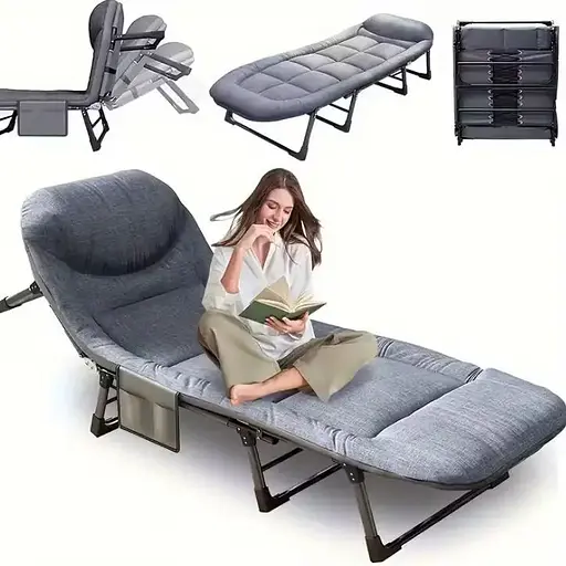 Портативная раскладная кровать для взрослых 5 уровней высоты