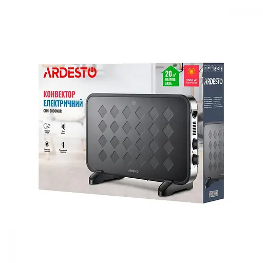 Обогреватель Ardesto CHH-2000MBR - фото 10