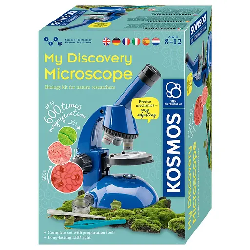 Мій мікроскоп відкриттів My Discovery Microscope Kosmos - Набір для дослідження (616984)