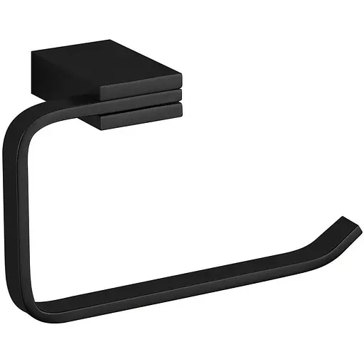 Тримач туалетного паперу VBI Neptune black VBI-040511BL Чорний матовий - фото 1