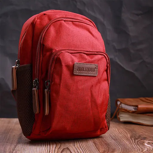 Текстильный рюкзак Vintage 19х28х10 см sum0023491 - фото 7