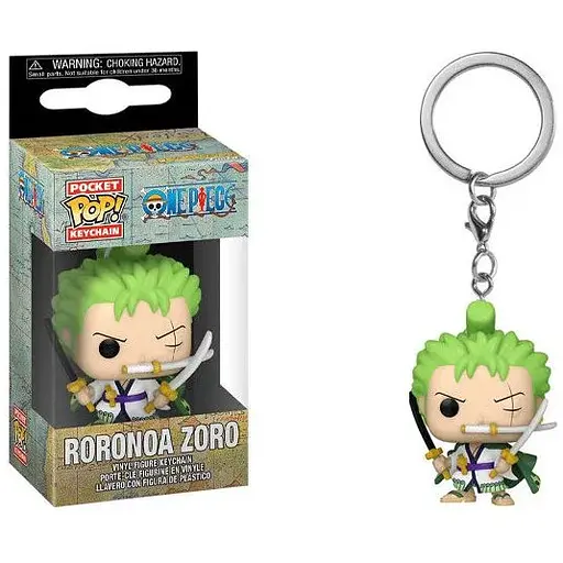 Брелок Funko Pop Keychain One Piece Roronoa Zoro Ван Пис Ророноа Зоро 4 см K ОР